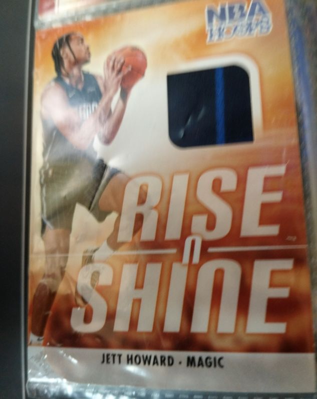 2023-24 Panini NBA Hoops #RS-JET Jett Howard Rise N Shine Patch — front