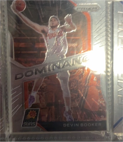 2020-21 Panini Prizm Dominance #5 Devin Booker — front