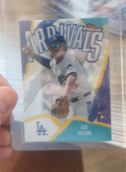 2026 Topps Finest Arrivals #A-29 Alex Freeland — front