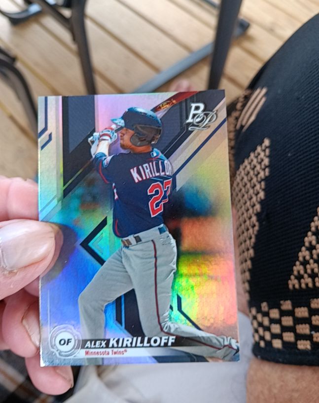 2019 Bowman Platinum #TOP-71 Alex Kirilloff — front