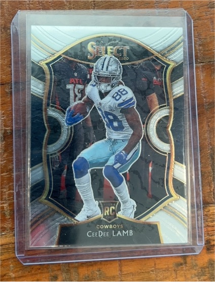 2020 Panini Select #57 CeeDee Lamb — front