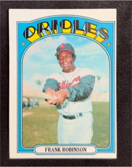 1972 Topps #100 Frank Robinson — front