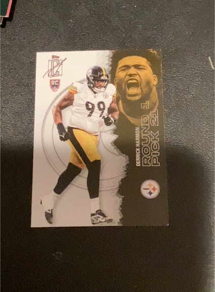 2025 Topps Signature Class #150 Derrick Harmon — front