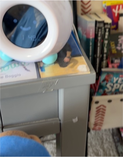 LittleHippo Mella Ready to Rise Children's Sleep Trainer Alarm Clock — front