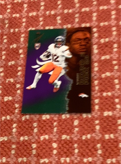 1996 Topps #7 Troy Brown — front