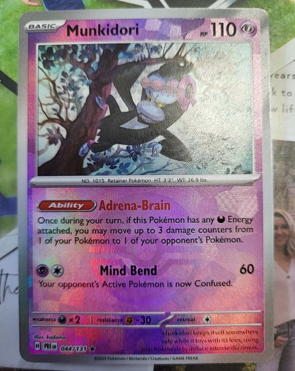 2025 Pokémon #044 Munkidori — front