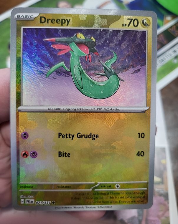 2023 Pokémon #071 Dreepy — front