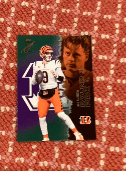 2025 Topps Signature Class #13 Joe Burrow — front