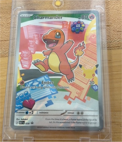 Pokémon TCG 2026 #038 Charmander First Partner Promo — front