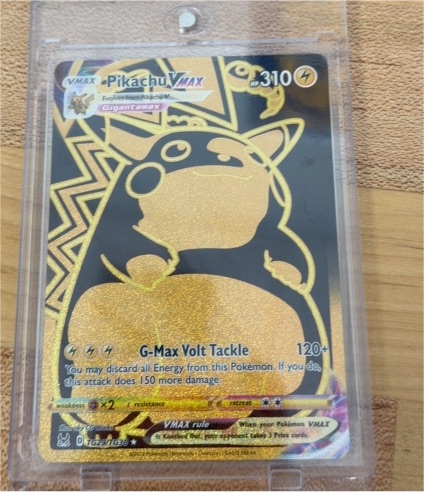 2022 Pokémon Lost Origin Pikachu VMAX #TG29/TG30 — front