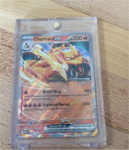 2022 Pokémon Scarlet & Violet #006 Charizard ex — front