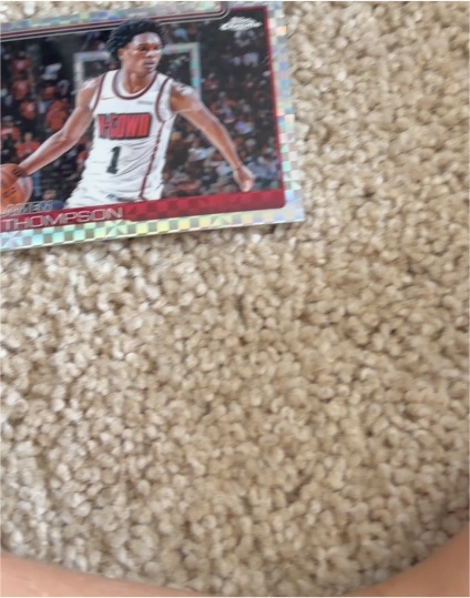 2025-26 Topps Chrome #17 Amen Thompson — front