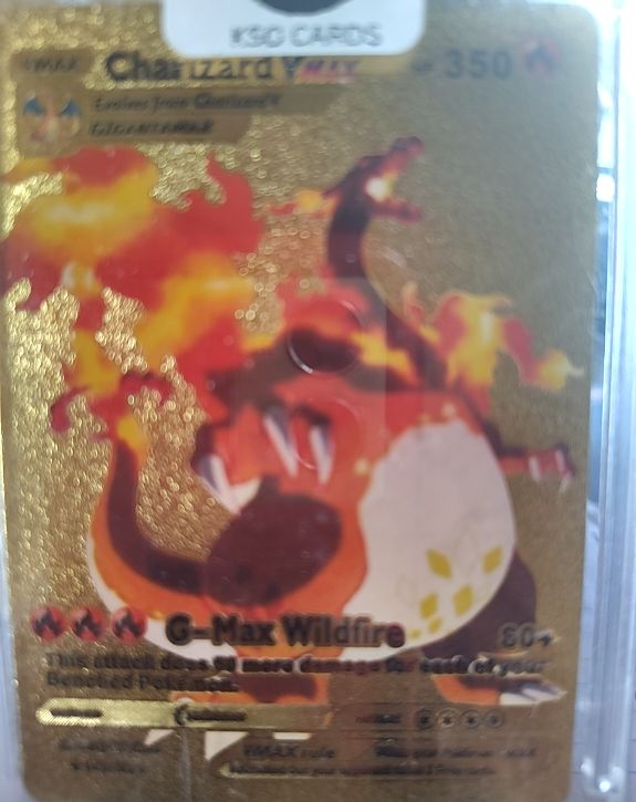 2020 Pokémon Charizard VMAX #143/293 — front
