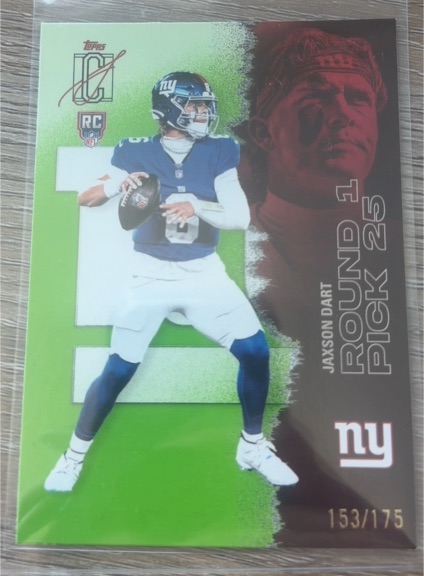 2025 Topps Signature Class #153 Jaxson Dart — front