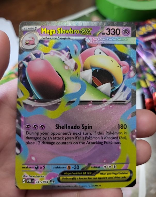 Mega Slowbro ex 031/084 — front