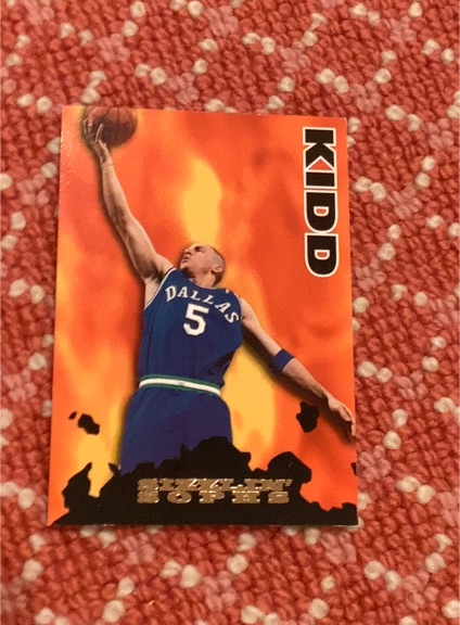 1995 SkyBox NBA Hoops #202 Jason Kidd — front