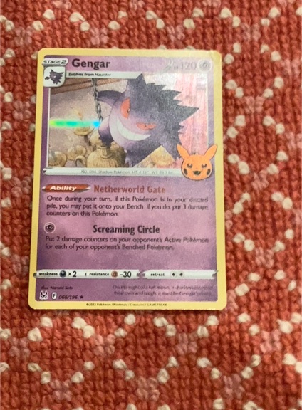2022 The Pokémon Company #066 Gengar — front