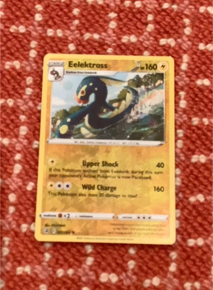 2021 Pokémon TCG Fusion Strike #097 Eelektross — front