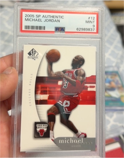 2005 SP Authentic #12 Michael Jordan — front