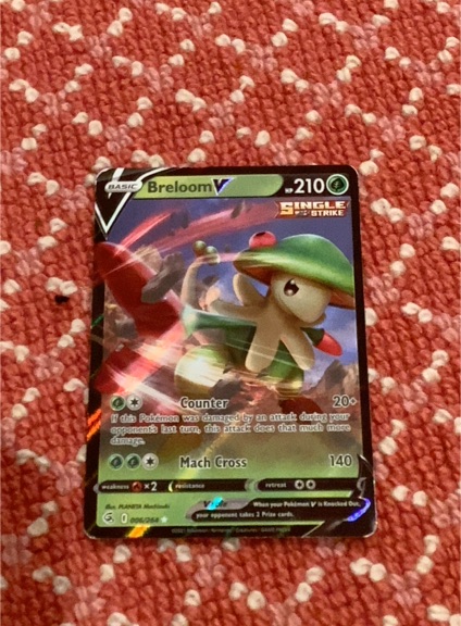2021 Pokémon #006 Breloom V — front