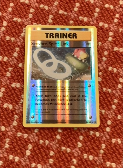 2016 Pokémon TCG Evolutions #86 Slowbro Spirit Link — front