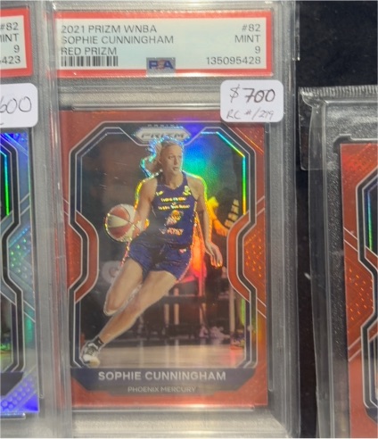 2021 Panini Prizm WNBA #82 Sophie Cunningham — front