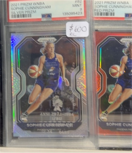 2021 Panini Prizm WNBA #82 Sophie Cunningham — front