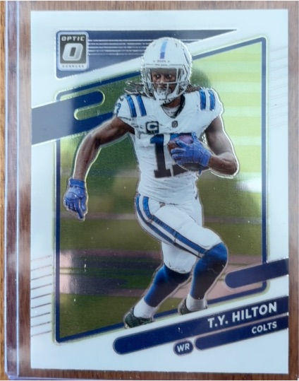 2021 Panini Donruss Optic #107 T.Y. Hilton — front