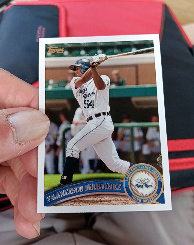 2011 Topps Pro Debut #39 Francisco Martinez — front
