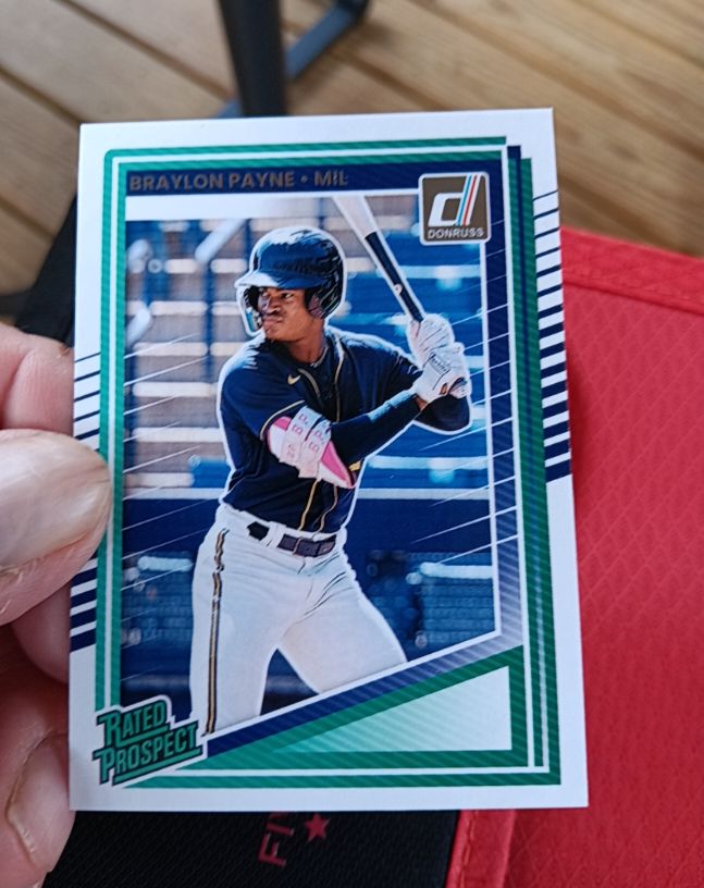 2025 Panini Donruss #117 Braylon Payne — front