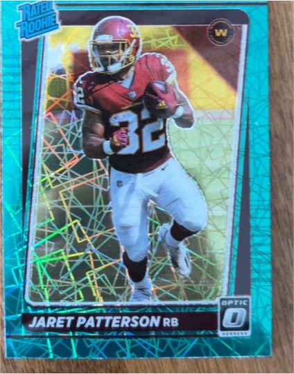 2021 Donruss Optic #297 Jaret Patterson — front