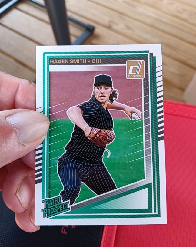 2025 Donruss #160 Hagen Smith — front