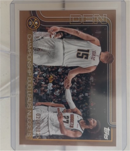 2025-26 Topps #286 5280!: Championship Duo Leads Nuggets — front