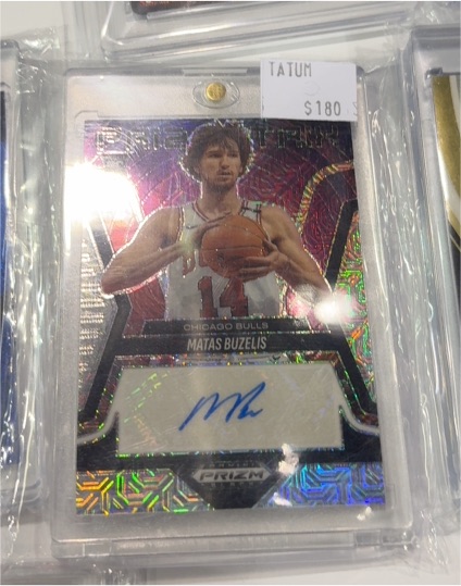 2024-25 Panini Prizm #RSI-MBB Matas Buzelis — front