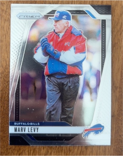 2024 Panini Prizm #34 Marv Levy Buffalo Bills — front