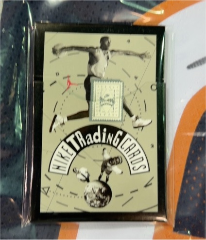 1991 Nike Trading Cards Michael Jordan — front