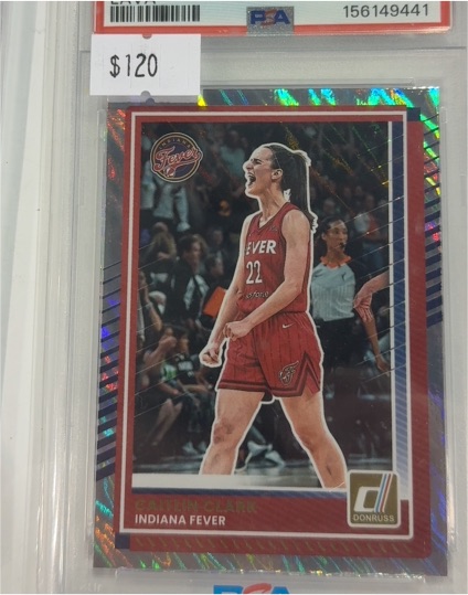 2025 Panini Donruss WNBA #47 Caitlin Clark — front