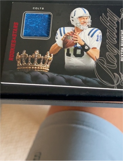 2025 Panini Rookies & Stars Royalty #R-PMG Peyton Manning — front
