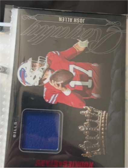 2025 Panini Rookies & Stars Royalty #R-JAN Josh Allen — front
