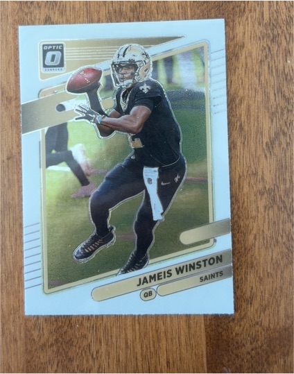 2021 Panini Donruss Optic #165 Jameis Winston — front