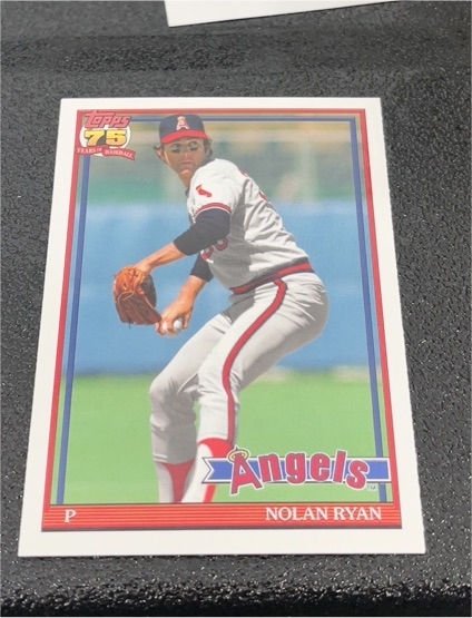 1991 Topps 75th Anniversary #91B2-36 Nolan Ryan — front