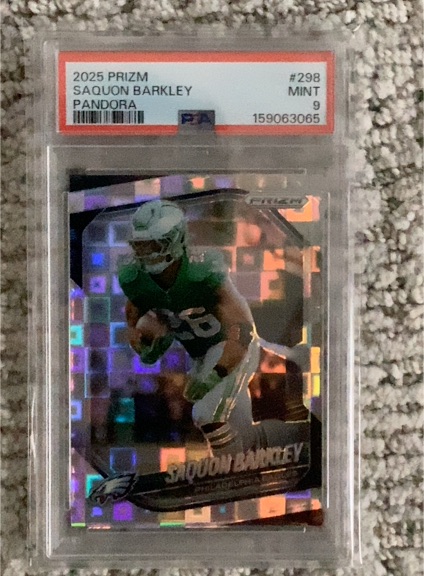2025 Panini Prizm #298 Saquon Barkley — front
