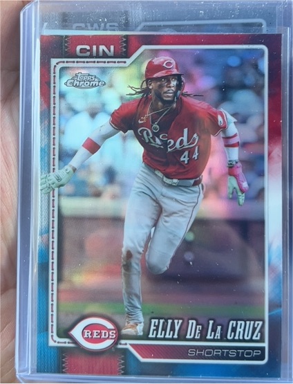 2026 Topps Chrome #279 Elly De La Cruz — front
