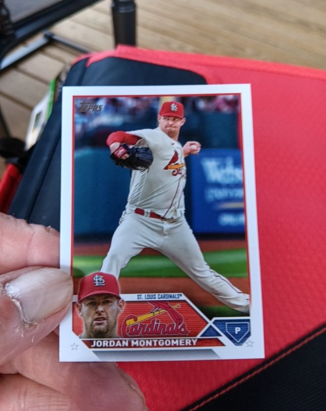 2023 Topps Series 1 #32 Jordan Montgomery — front
