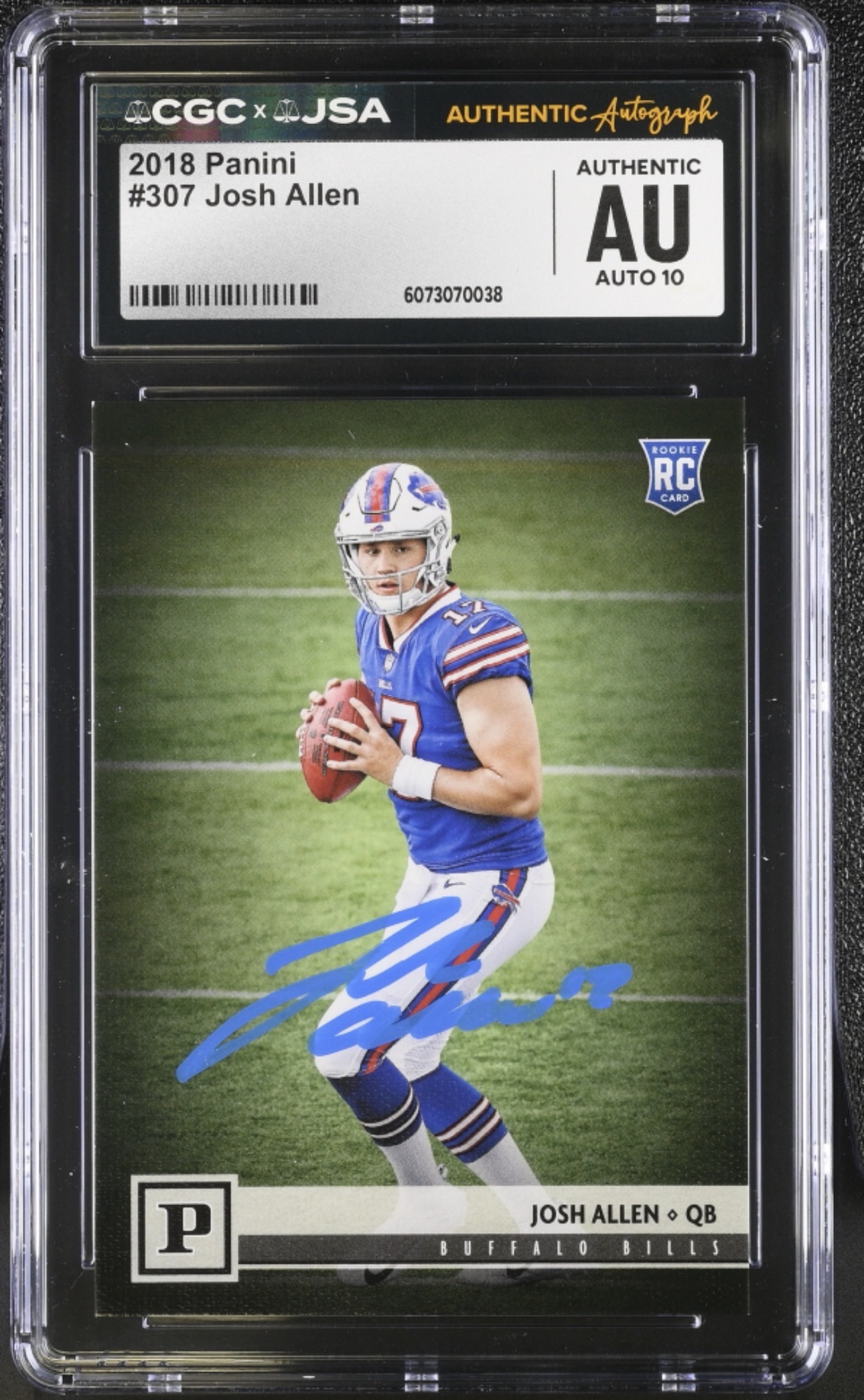 2018 Panini #307 Josh Allen — front