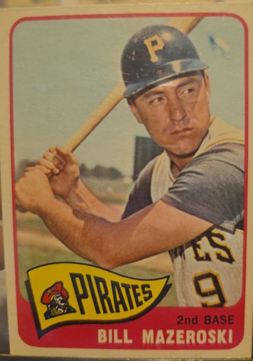 1965 Topps #95 Bill Mazeroski — front