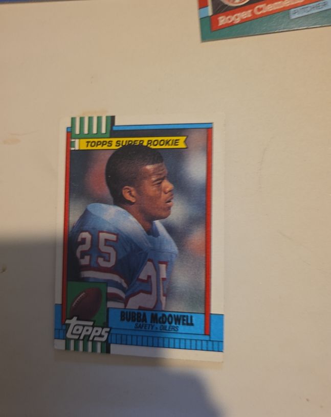 1990 Topps Football #213 Bubba McDowell — front