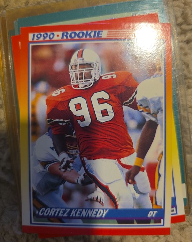 1990 Score #299 Cortez Kennedy — front
