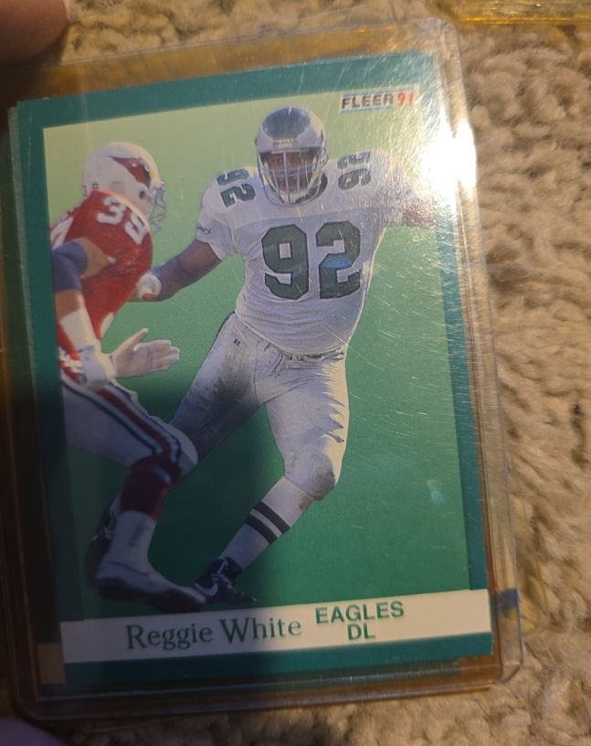 1991 Fleer #336 Reggie White — front
