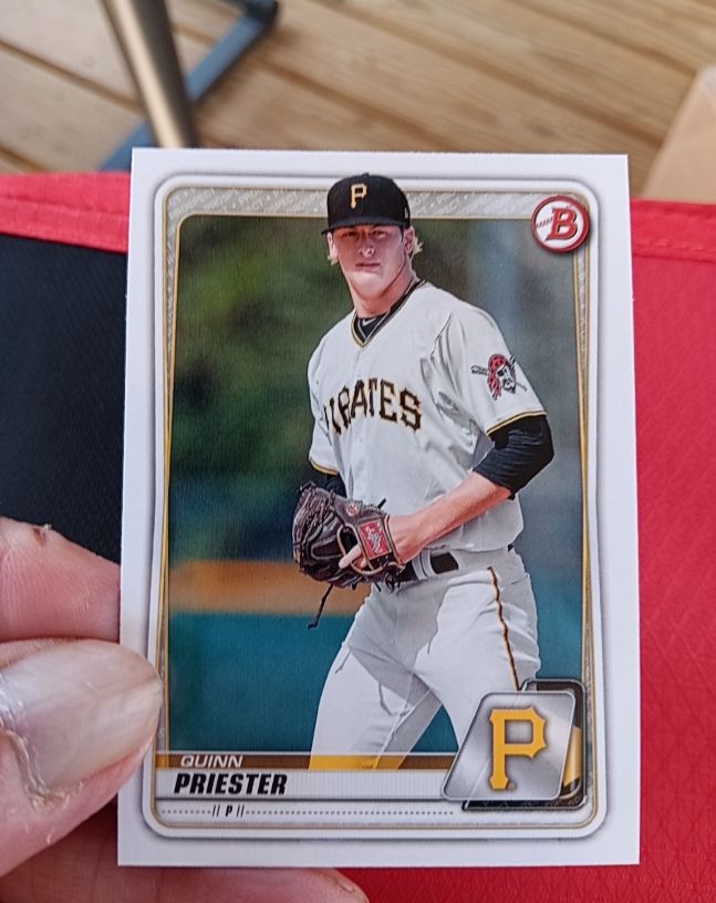 2020 Bowman Draft #BD-53 Quinn Priester — front